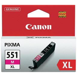 Show details for Canon Tintenpatrone CLI-551XL magenta, Füllmenge 11ml Picture of Canon Tintenpatrone CLI-551XL magenta, Füllmenge 11ml