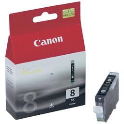 Zeige Details für Canon Tintenpatrone CLI-8BK schwarz, Füllmenge 13ml Bild von Canon Tintenpatrone CLI-8BK schwarz, Füllmenge 13ml