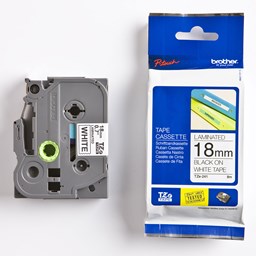 Zeige Details für Brother P-Touch TZe-241, Schriftbandkassette 18 mm, black on white Tape Bild von Brother P-Touch TZe-241, Schriftbandkassette 18 mm, black on white Tape