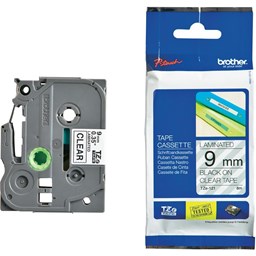 Zeige Details für Brother P-Touch TZe-121, Schriftbandkassette 9mm, black on clear Tape Bild von Brother P-Touch TZe-121, Schriftbandkassette 9mm, black on clear Tape