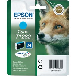 Zeige Details für Epson Tintenpatrone T128240 cyan, Füllmenge 3.5ml Bild von Epson Tintenpatrone T128240 cyan, Füllmenge 3.5ml