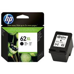 Show details for HP Tintenpatrone 62XL schwarz, 600 Seiten Picture of HP Tintenpatrone 62XL schwarz, 600 Seiten