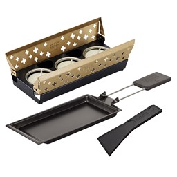 Show details for Kuhn Rikon Raclette Set Mini Candle Light gold Picture of Kuhn Rikon Raclette Set Mini Candle Light gold