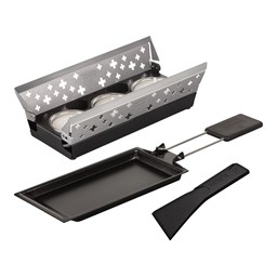 Bild von Kuhn Rikon Raclette Set Mini Candle Light silber