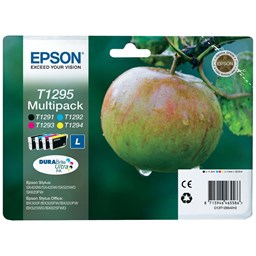 Bild von Epson Tintenpatrone T1295 Multipack CMYBK, Füllmenge 1 x 11.2ml, 3 x 7ml