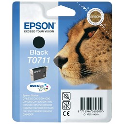 Show details for Epson Tintenpatrone T0711 schwarz, 245 Seiten Picture of Epson Tintenpatrone T0711 schwarz, 245 Seiten