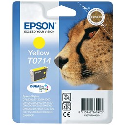 Show details for Epson Tintenpatrone T0714 gelb, 475 Seiten Picture of Epson Tintenpatrone T0714 gelb, 475 Seiten