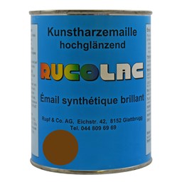Zeige Details für Ruco Rucolac Kunstharzemaille RAL8003 Lehmbraun 125ml Bild von Ruco Rucolac Kunstharzemaille RAL8003 Lehmbraun 125ml