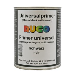 Show details for Ruco Universalprimer Ofenrohrlack Schwarz 750ml Picture of Ruco Universalprimer Ofenrohrlack Schwarz 750ml
