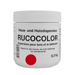 Show details for Ruco Rucocolor Haus- und Holzdispersion RAL3000 Feuerrot 0,5kg Picture of Ruco Rucocolor Haus- und Holzdispersion RAL3000 Feuerrot 0,5kg