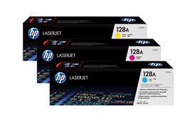 Bild von HP Toner Tri-Pack 128A, CF371AM, CMY, 1300 Seiten