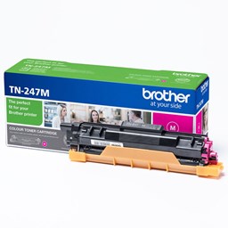 Zeige Details für Brother TN-247M, Magenta, 2300 Seiten Bild von Brother TN-247M, Magenta, 2300 Seiten