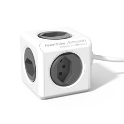 Show details for Schönenberger Steckdose allocacoc PowerCube Extended anthrazit Picture of Schönenberger Steckdose allocacoc PowerCube Extended anthrazit