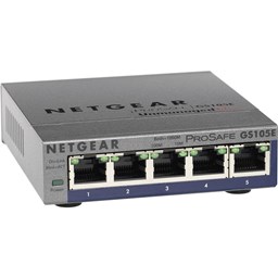 Zeige Details für Netgear 5 Port Switch GS105E Bild von Netgear 5 Port Switch GS105E