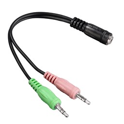 Zeige Details für Hama Headset Klinkenadapter Bild von Hama Headset Klinkenadapter