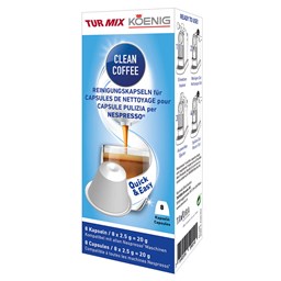 Bild von Clean Coffee Reinigungskapseln für Nespresso Kaffeemaschinen