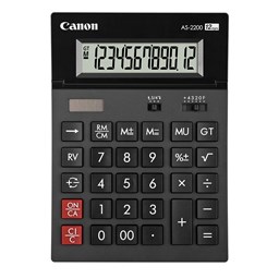 Zeige Details für Canon Taschenrechner AS-2200 Bild von Canon Taschenrechner AS-2200