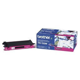 Bild von Brother Toner TN-135M, Magenta, 4000 Seiten 