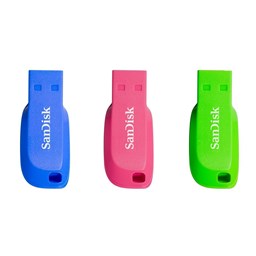 Zeige Details für Sandisk Cruzer Blade 32GB Triple Pack Bild von Sandisk Cruzer Blade 32GB Triple Pack