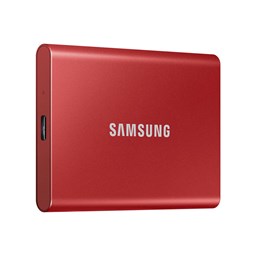 Zeige Details für Samsung T7 rot - 2 TB SSD Bild von Samsung T7 rot - 2 TB SSD