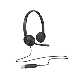 Bild von Logitech USB-Stereo-Headset H340