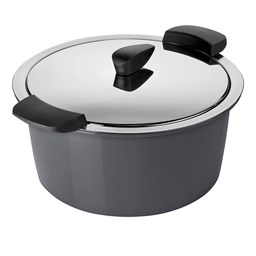 Zeige Details für Kuhn Rikon Hotpan Servierkasserolle 1 L / 14 cm grau Bild von Kuhn Rikon Hotpan Servierkasserolle 1 L / 14 cm grau