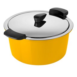 Zeige Details für Kuhn Rikon Hotpan Servierkasserolle 3 L / 22 cm gelb Bild von Kuhn Rikon Hotpan Servierkasserolle 3 L / 22 cm gelb