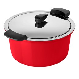 Bild von Kuhn Rikon Hotpan Servierkasserolle 2 L / 18 cm rot