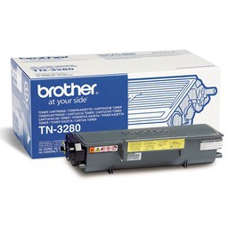 Bild von Brother TN-3280, Schwarz,  8000 Seiten 