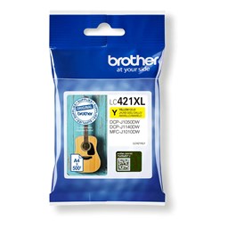 Zeige Details für Brother Tintenpatrone LC-421XLY yellow Bild von Brother Tintenpatrone LC-421XLY yellow