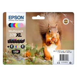 Zeige Details für Epson 378 XL Multipack 6 Farben Bild von Epson 378 XL Multipack 6 Farben