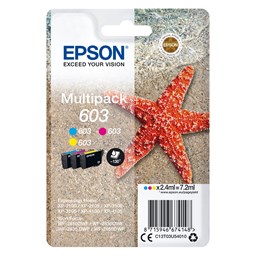 Zeige Details für Epson 603 Tintenpatrone Multipack CMY Bild von Epson 603 Tintenpatrone Multipack CMY