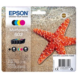 Zeige Details für Epson 603 Tintenpatrone Mulitpack CMYBK Bild von Epson 603 Tintenpatrone Mulitpack CMYBK