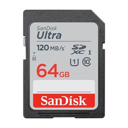 Show details for SanDisk Ultra SDXC 64 GB Speicherkarte  Picture of SanDisk Ultra SDXC 64 GB Speicherkarte