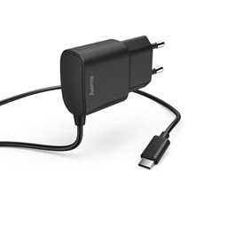 Show details for Hama Ladegerät, USB Type-C, 2,4 A, Schwarz Picture of Hama Ladegerät, USB Type-C, 2,4 A, Schwarz
