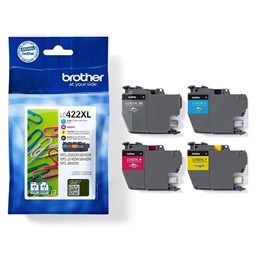 Zeige Details für Brother Valuepack Tinte CMYBK LC-422XLVAL Bild von Brother Valuepack Tinte CMYBK LC-422XLVAL