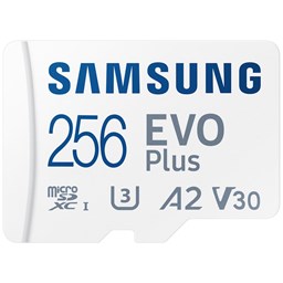 Zeige Details für Samsung Evo+ microSDXC 256GB 130MB/s V30 Bild von Samsung Evo+ microSDXC 256GB 130MB/s V30