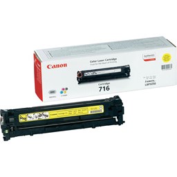 Show details for Canon Toner 716, Yellow, 1500 Seiten  Picture of Canon Toner 716, Yellow, 1500 Seiten