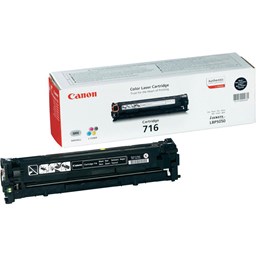 Zeige Details für Canon Toner 716, Schwarz, 2300 Seiten  Bild von Canon Toner 716, Schwarz, 2300 Seiten