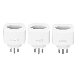 Show details for Hombli Smart Swiss Socket Promo Pack 2+1 weiss Picture of Hombli Smart Swiss Socket Promo Pack 2+1 weiss