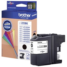 Bild von Brother Tintenpatrone LC-223BK schwarz, 550 Seiten