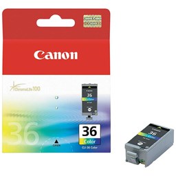 Zeige Details für Canon Tintenpatrone CLI-36 farbig, 250 Seiten Bild von Canon Tintenpatrone CLI-36 farbig, 250 Seiten