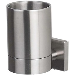 Zeige Details für Spirella Becher Nyo Steel-brushed Bild von Spirella Becher Nyo Steel-brushed