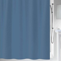 Zeige Details für Spirella Duschvorhang Primo Blau 240x200cm Bild von Spirella Duschvorhang Primo Blau 240x200cm