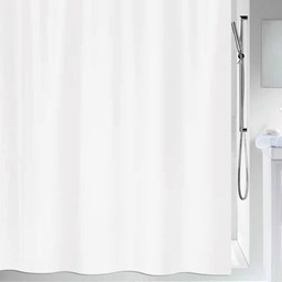 Zeige Details für Spirella Duschvorhang Primo Weiss 240x200cm Bild von Spirella Duschvorhang Primo Weiss 240x200cm
