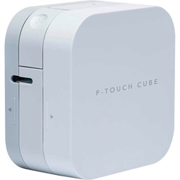 Bild von Brother P-Touch Cube PT-P300BT + 2 Bänder, weiss