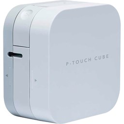 Zeige Details für Brother P-Touch Cube PT-P300BT + 2 Bänder, weiss Bild von Brother P-Touch Cube PT-P300BT + 2 Bänder, weiss