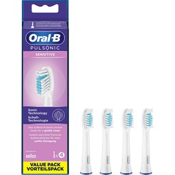 Show details for Oral-B Ersatz-Aufsteckbürsten Pulsonic Sensitive 4er-Packung Picture of Oral-B Ersatz-Aufsteckbürsten Pulsonic Sensitive 4er-Packung