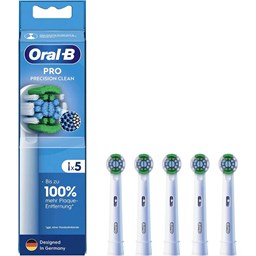 Show details for Oral-B Zahnbürstenkopf Precision Clean 5 Stück Picture of Oral-B Zahnbürstenkopf Precision Clean 5 Stück