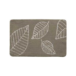 Zeige Details für Spirella Badteppich Leaf Taupe 60x90cm Bild von Spirella Badteppich Leaf Taupe 60x90cm